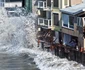 Daunele provocate de furtună pe faleză și la locuințele din Long Beach, California