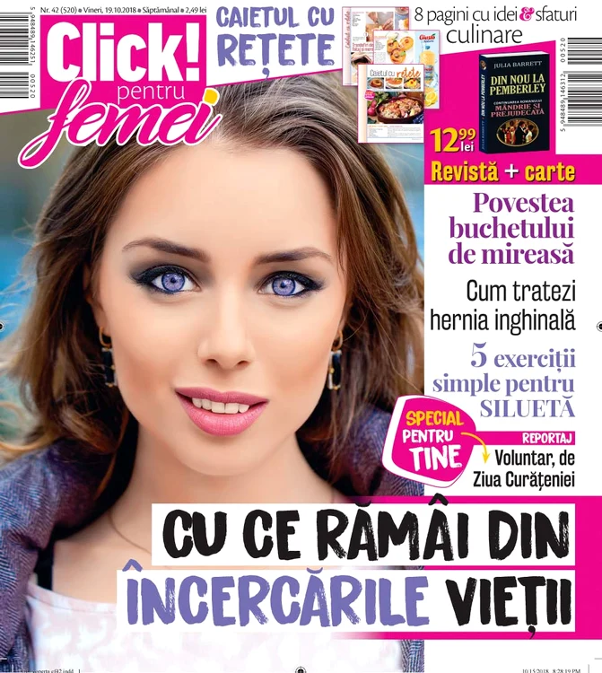 Mai citeşte în revista „Click! pentru femei“ de vineri: 5 exerciţii pentru siluetă