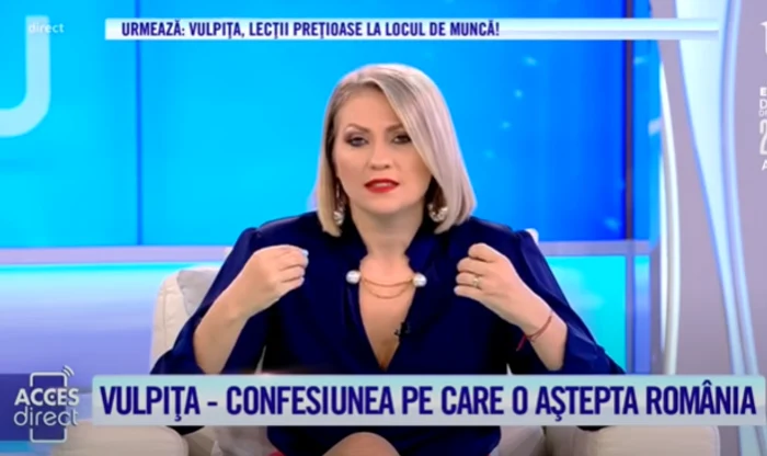 
    Mirela Vaida, acuzații grave la adresa EmilianeiFoto: Captură Video  