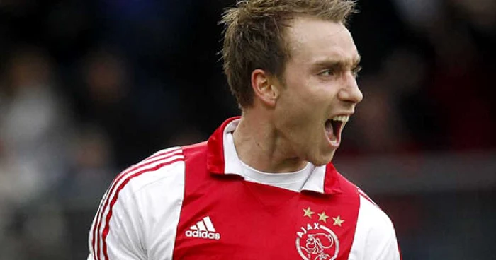 Christian Eriksen, una dintre tinerele speranţe de la Ajax FOTO Getty Images