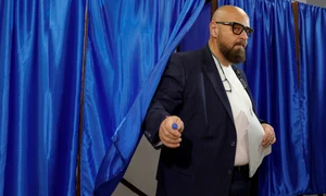 Cristian și Vlad Popescu Piedone au votat. FOTO Inquam Photos / Octav Ganea
