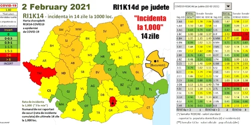 harta incidenta scenariul galben