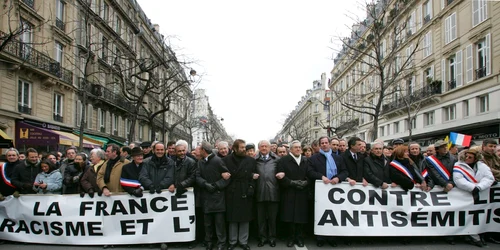 Protest Franta - antisemitism FOTO Mediafax/AFP 