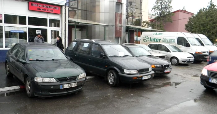 Târg ad-hoc în centrul Alexandriei