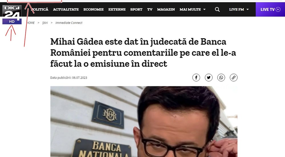 Nouă fraudă în mediul online. Infractorii se folosesc încă o dată de numele Digi24, BNR şi Mihai Gâdea