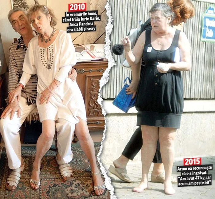 Acum, Anca Pandrea s-a „împlinit” și cântărește peste 59 de kilograme