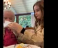 Irinel și Irina, la restaurant FOTO: captura video