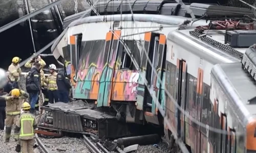 accident tren macara Spania captură Guardian jpg