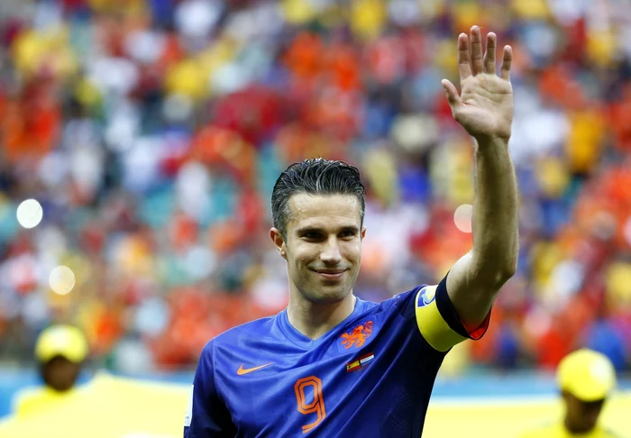 Robin van Persie, unul dintre veteranii echipei naţionale a Olandei FOTO Reuters