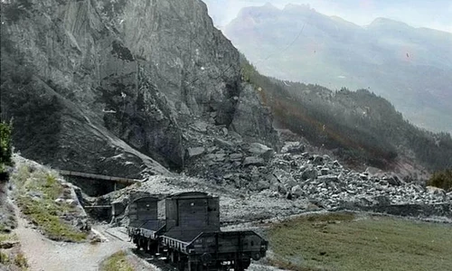 Locuitorii unui sat din Elveţia trebuie să plece  de acasă 10 ani pentru a permite distrugerea unui depozit de muniţii din al Doilea Razboi Mondial jpeg