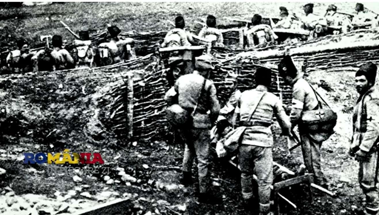 Oituz 1916. Captură video YouTube CreativePedia