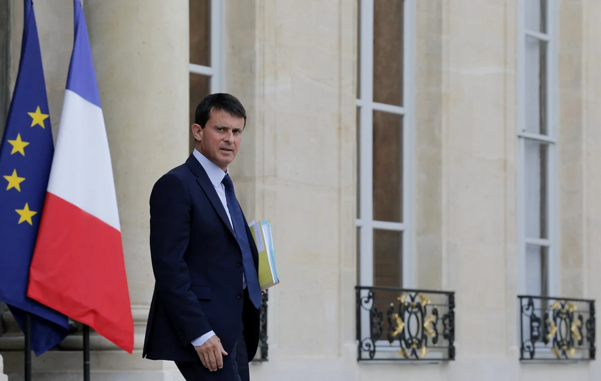 Ministrul francez de Interne, Manuel Valls FOTO Reuters