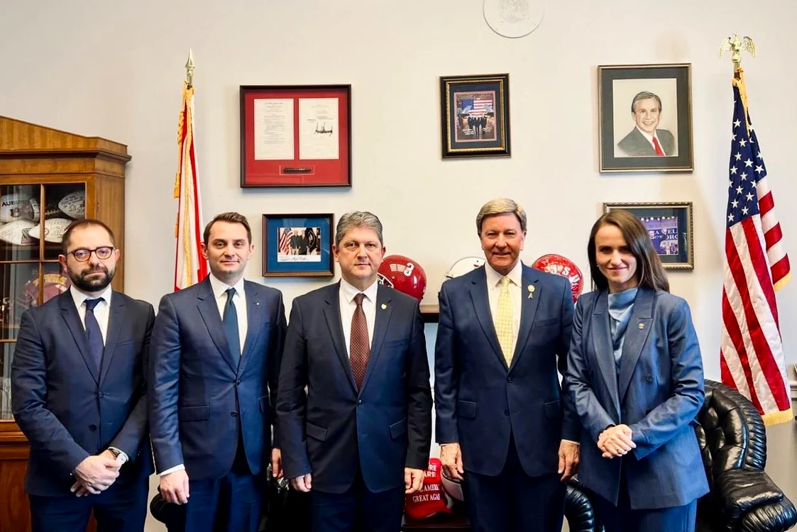 Oana Țoiu, discuții la Washington cu Mike Rogers FOTO: X/ @oana_toiu