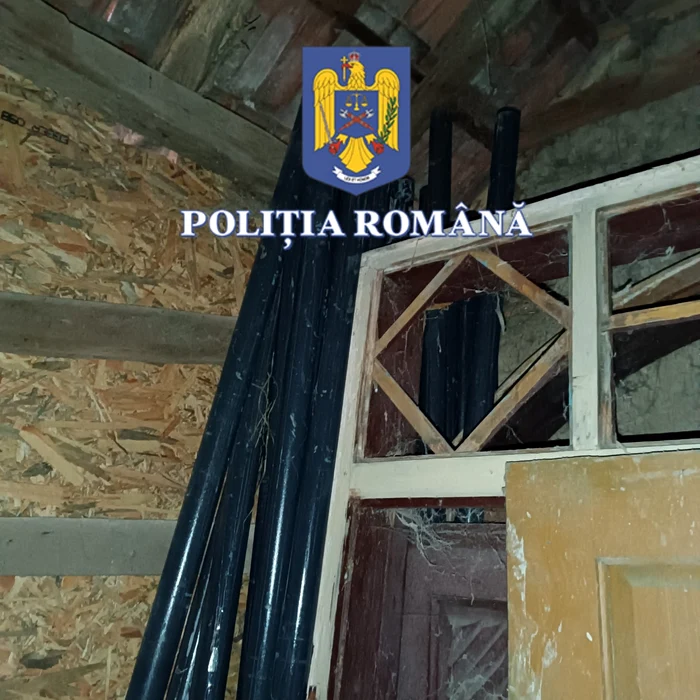 Țevile urmau, cel mai probabil, să fie valorificate. FOTO IPJ Mehedinți