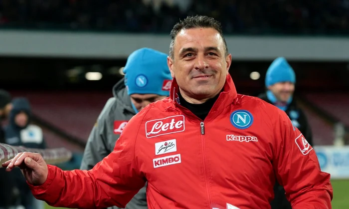 Francisco Calzona a fost ”secund” la Napoli până să preia Slovacia. Foto Getty images