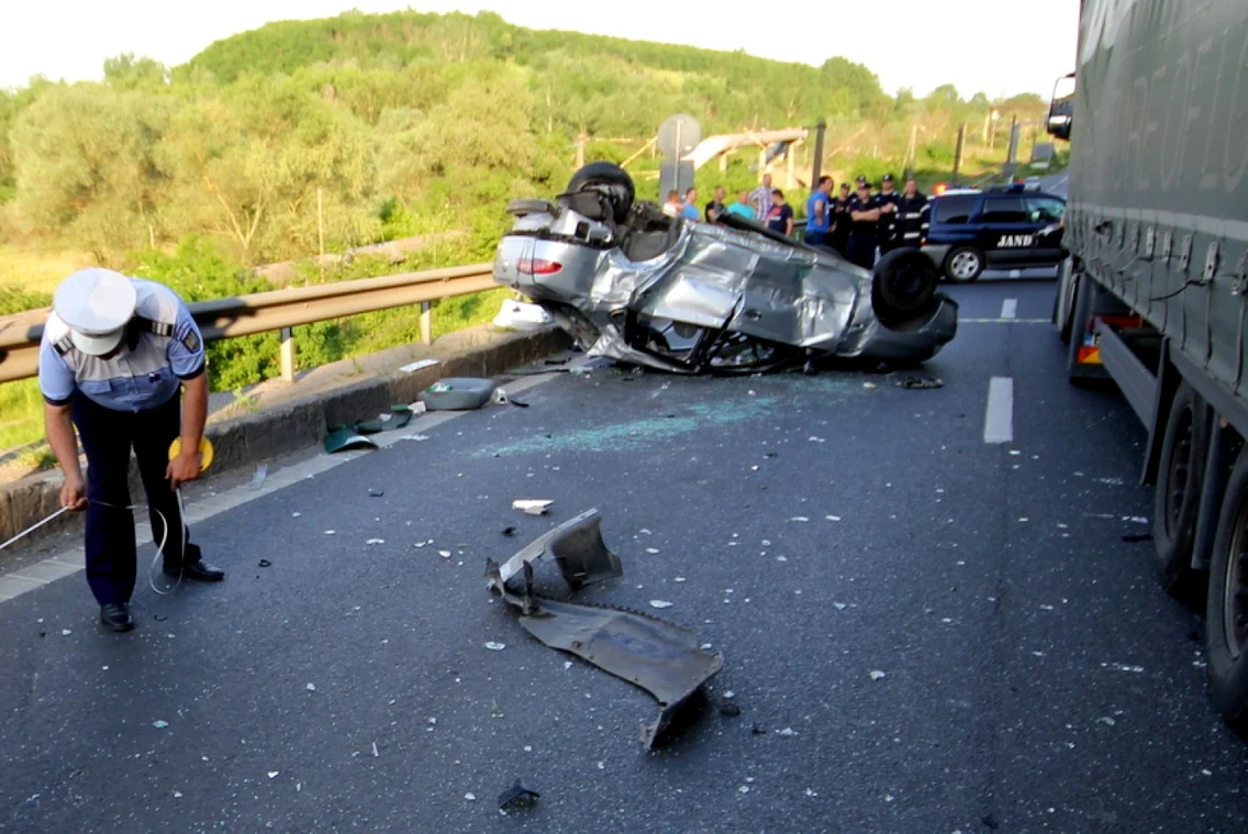 Accident mortal la ieşirea din Deva