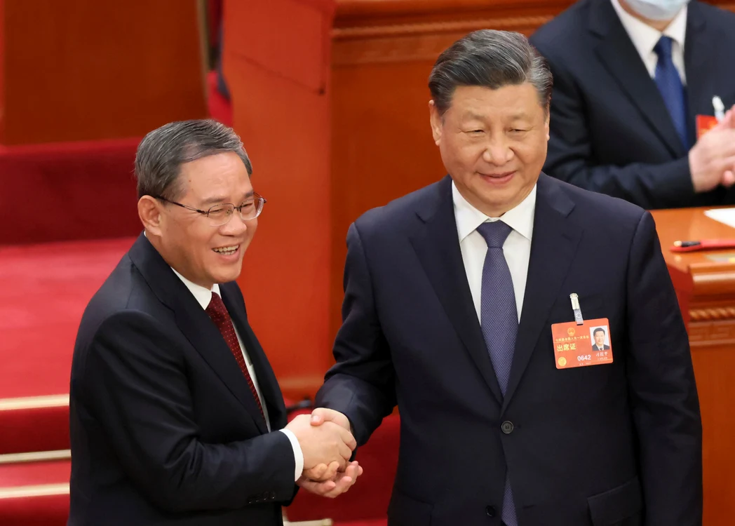 Premierul Li Qiang și președintele chinez Xi Jinping