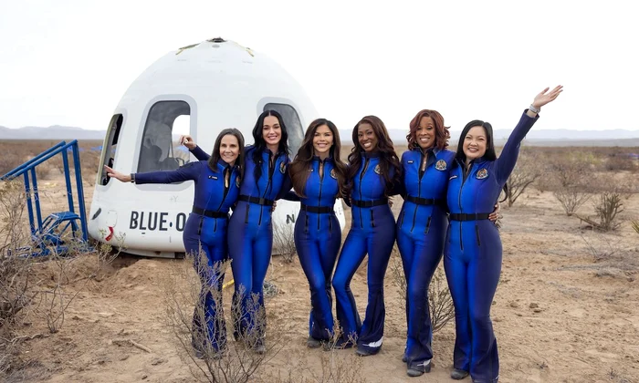 Katy Perry și Lauren Sanchez au făcut parte din primul zbor în spațiu alături de o echipă exclusiv feminină Blue Origin, Profimedia (3) jpg