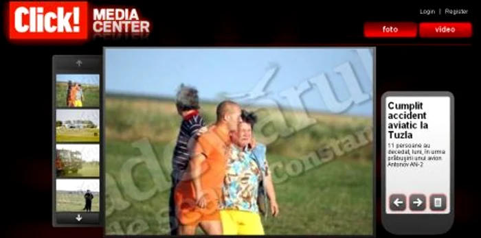 Galerie foto - accident aviatic