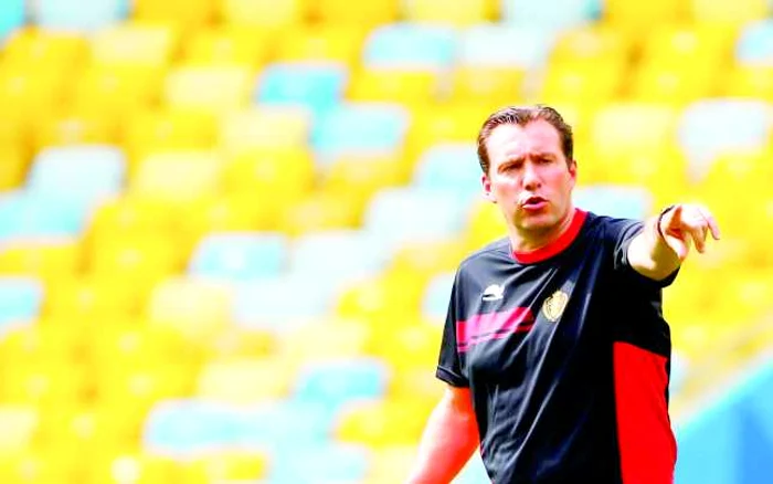 Marc Wilmots, selecţionerul Belgiei. FOTO: Reuters