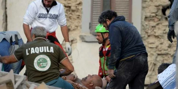 Cutremur în Amatrice Italia FOTO AFP