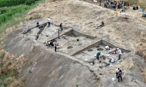 A treia săptămână a cercetărilor  în situl arheologic de la Glina-Bălăceanca (© Muzeul Municipiului București)