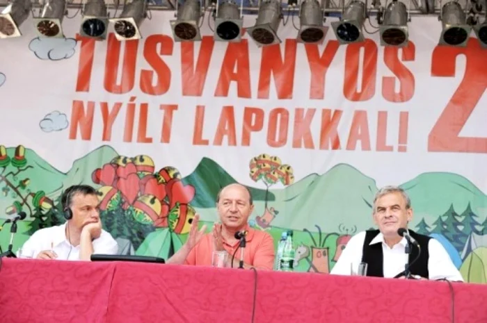 Traian Băsescu merită cu prisosinţă cetăţenia maghiară ca susţinător al lui Orban şi Tokes