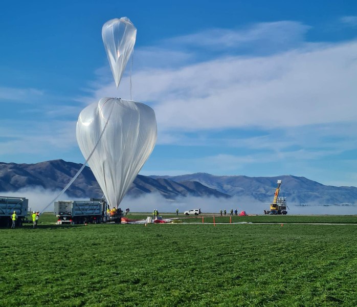 NASA a lansat un balon cu super-presiune din Noua Zeelandă VIDEO
