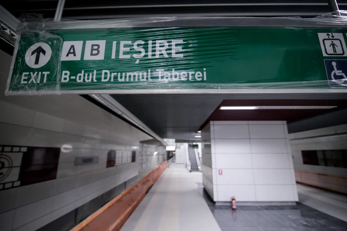 Stația Drumul Taberei este cu probleme, pentru că nu are finalizat șantierul la suprafață
