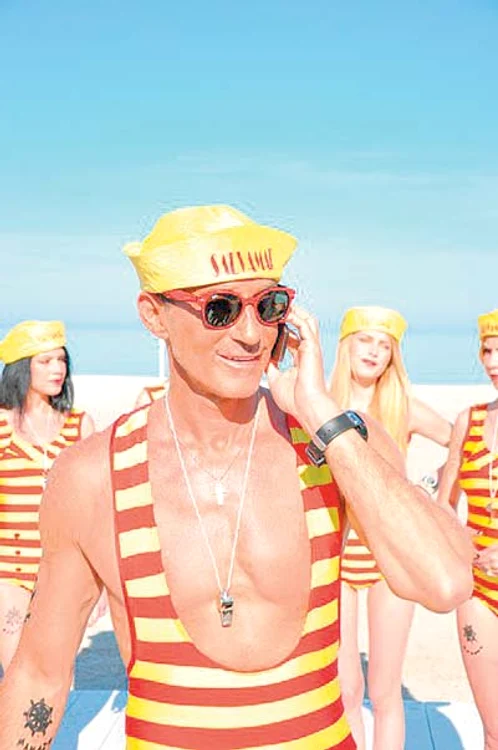 Edilul Constanţei a dat  indicaţii echipei de filmare (FOTOGRAFII: Neptun TV, Click!)