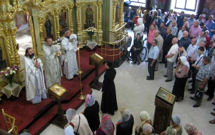 Sfânta Liturghie de Schimbarea la Faţă a Domnului Isus Hristos FOTO: Adevărul