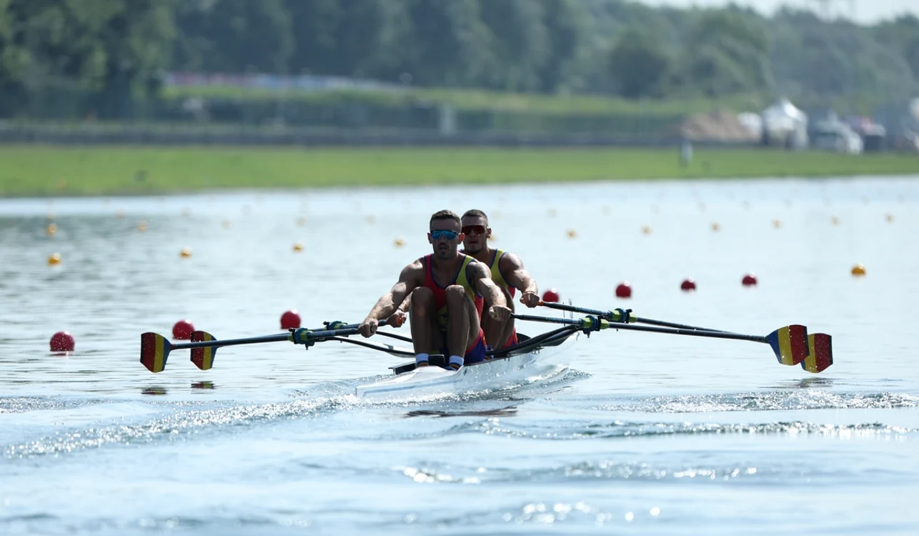 Andrei Cornea și Marian Enache, campioni olimpici (FOTO: EPA)