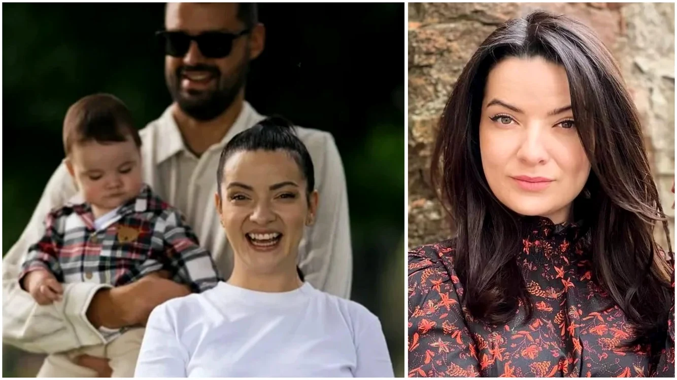 Anca Dinicu și Georgian Păun sunt părinții unui băiețel. Foto: colaj social media