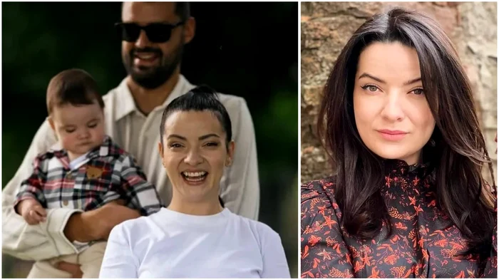 Anca Dinicu și Georgian Păun sunt părinții unui băiețel. Foto: colaj social media