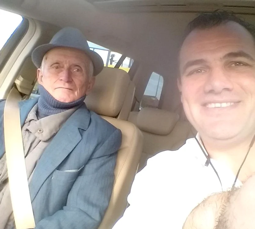 Ionuţ Iftimoaie şi-a făcut un "selfie" cu "pasagerul"