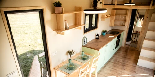 Concept tiny house - case mici, mobile - interior FOTO Shutterstock 