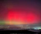 Aurora boreală surprinsă în Suceava/FOTO: Facebook/Taciuc Alexandru