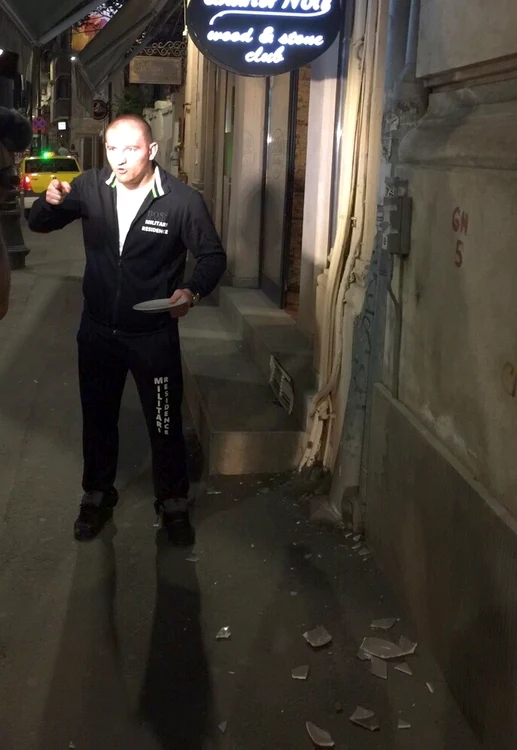 Moroşanu i-a promis lui Badr Hari că-l va "sparge" ca pe farfurii