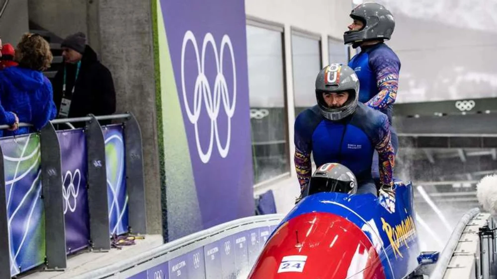Ultimul act pentru România la Milano-Cortina 2026. Tricolorii au obținut locul 17 la bob de patru persoane
