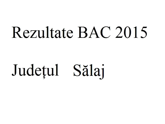 
    Edu.ro Rezultate Bacalaureat 2015 Sălajfoto: click.ro  