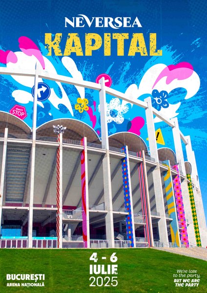 Neversea Kapital pe Arena Națională între 4 și 6 iulie