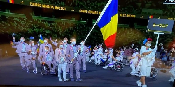 Jocurile Paralimpice Tabita Vulturar şi Alex Bologa FOTO Comitetul Olimpic si Sportiv Roman
