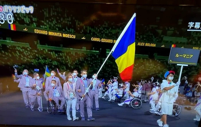 Împăratul Naruhito al Japoniei a declarat Jocurile Paralimpice deschise, Foto: Comitetul Olimpic si Sportiv Roman