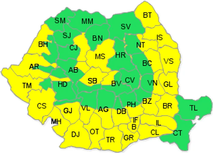 
    Avertizarea Cod galben de caniculă este valabilă pentru mai bine de jumătate de țară  