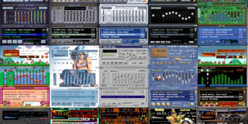 winamp skin museum foto captura