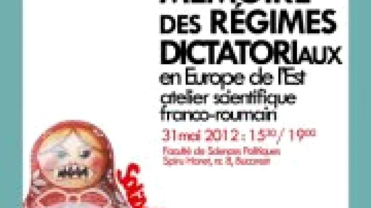 Memoria regimurilor dictatoriale în Europa de Est jpeg