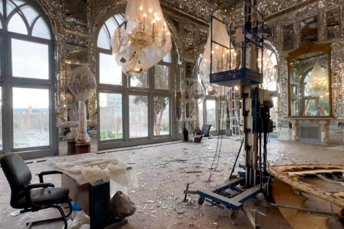 Clădirea prezidențială din Teheran, bombardată FOTO: X