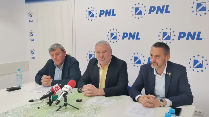 Gigel Știrbu (centru) acuză PSD că s-ar fi înțeles cu AUR FOTO: Alina Mitran