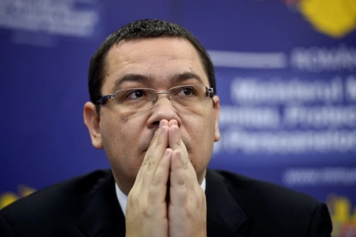 
    Premierul Victor Ponta  