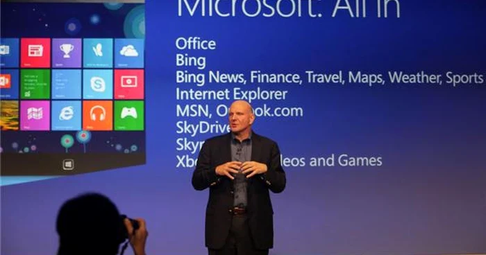 Compania condusă de Steve Ballmer a avut rezultate financiare bune. FOTO Reuters